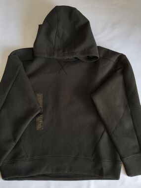 DSG Kids Pure Black Girls Hoodie Sweatshirt